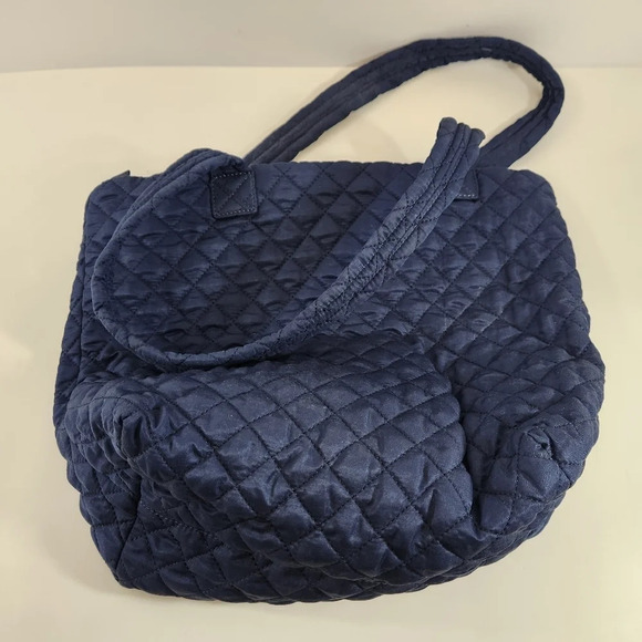 Nanette Lepore Nylon Tote Navy - Picture 2 of 13